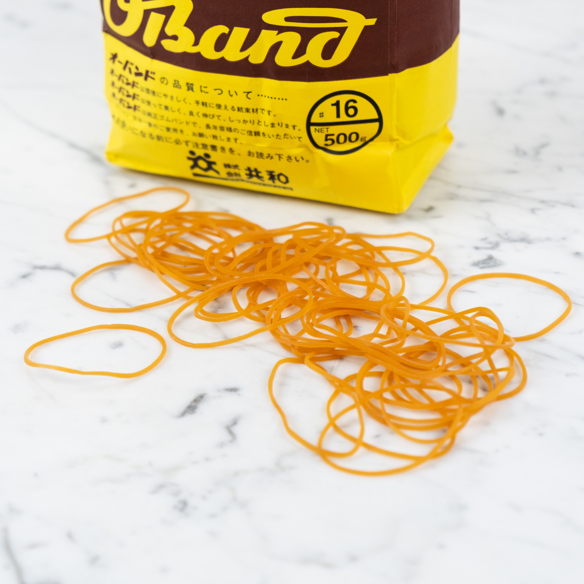 O'Band Rubber Bands - Large 500 gram Bag - The Foundry Home Goods